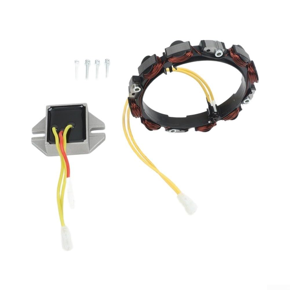 Bobine de stator robuste noire pour redémarrer votre tondeuse de jardin en panne