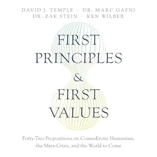 First Principles and First Values cover art