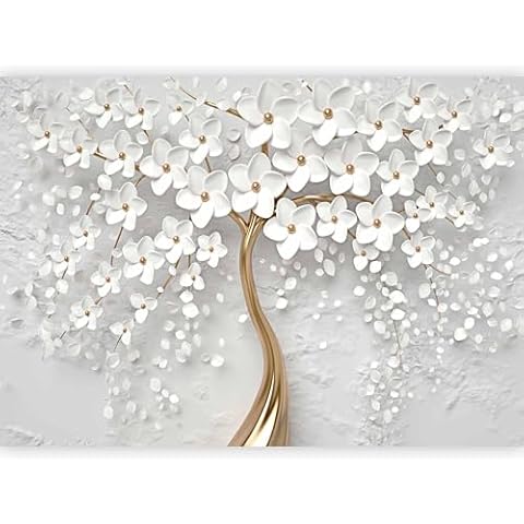 murando Floral Wallpaper Mural 350x256 cm Cover