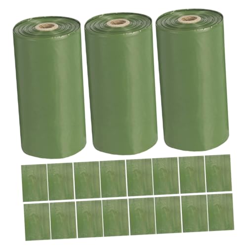 HOLIDYOYO 20Rolls Heavy Duty Bags Thickened Plastic Waste Disposal Bags for Pet Waste Management Individual Packs for Outdoor Travel and Car Use