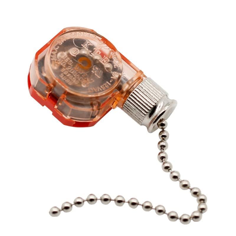 3 Speed Brass 4 Wire Ceiling Fan Switch Pull Chain Control Pull Cord Ceiling Fan Chain (1)