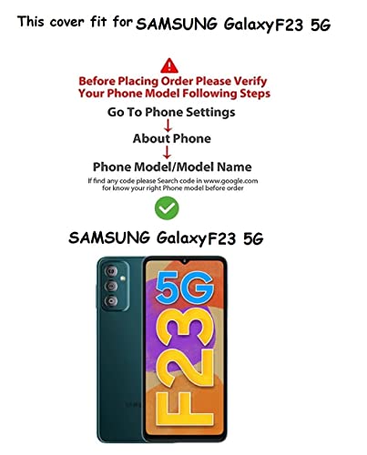 Image of COVERBLACK Rubber Back Cover for Samsung F23 5G - SM-E236B - Transparent