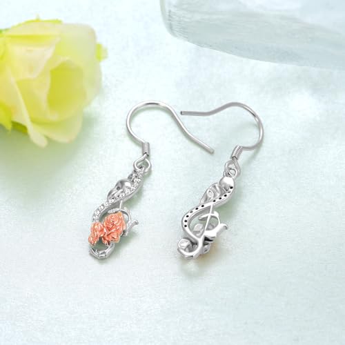 Phantom of the Opera Earrings Sterling Silver Phantom of the Opera Merch Theater Gifts for Women Men3