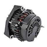 Woosphy 220Amp 12V Black Alternator 4-Pin AD244 Replacement for GM LS Based Trucks Vans & SUV Applications 1999-2006