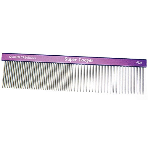 geformt Creations Super Looper Quilling Kamm, Acryl, Violett, 1-teilig geformt Creations Super Looper Quilling Kamm, Acryl, Violett, 1-teilig
