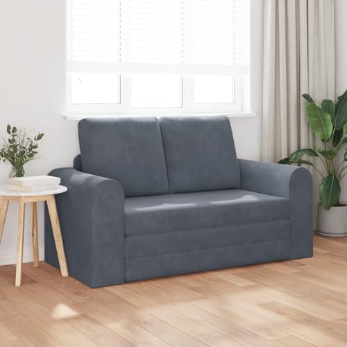 IKAYAA Sofa y Cama 2 en 1 Pequeño Suelo