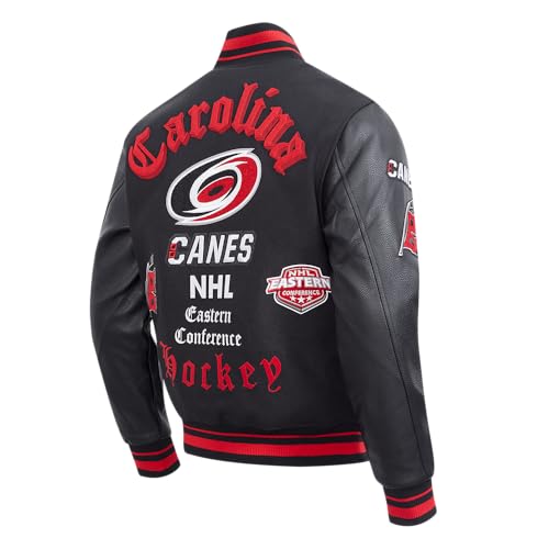 Image of Pro Standard Mens NHL Old English Varsity Jacket