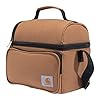 Carhartt Deluxe Dual Compartment Insulated Lunch Cooler Bag, Carhartt Brown - Image 3