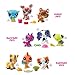 Littlest Pet Shop Bandai Series 3 Pet Trio Tube Forest Pets | Each Pet Trio Tube Contains 3 LPS Mini Pet Toys 3 Accessories 1 Collector Card and 1 Virtual Code | Collectable Toys for Girls and Boys