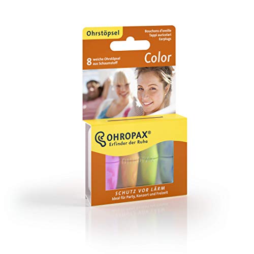 OHROPAX BOUCHON AURIC COULEUR 8 PCS