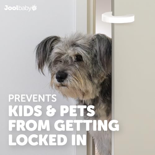 Jool Baby Door Pinch Guards (6 Pack) – Slam Preventer – Babyproof Doors to Avoid Pinched Fingers & Door Slamming, Keep Pets from Getting Locked in - Thumbnail 5