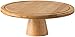 TAK Cake Tacka okrągła stojak na babeczki stojak na deser okrągły piec talerz talerz serwer taca na świąteczne przyjęcie urodzinowe śluby 8 cali (Color : Wood, Size : 26x26m)