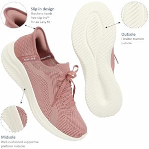 maa❗️ Skechers Women's Hands Free Ultra Flex 3.0 Brilliant Path Sneaker
