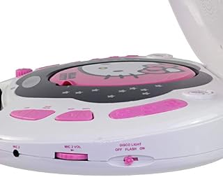 HELLO KITTY KT2003MBY Karaoke System & CD Player