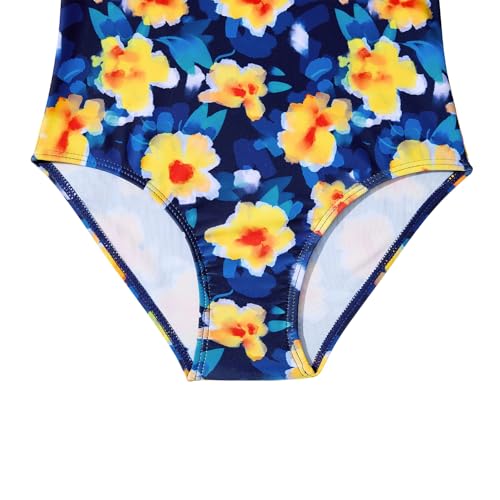 Image of Zando Girls Bathing Suit Size 2-10 Years - Cute Toddler Swimsuit Girl Adjustable One Piece Swimwear for Summer Beach Wear