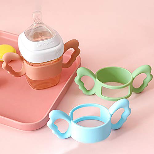 Silicone Wide-Neck Baby Bottle Handle, Outer Diameter Over 6Cm For Bottle (Pack Of 4) #TOP3