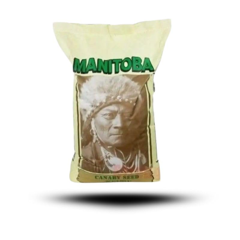 Alpiste para Canarios | Manitoba Saco de 20 kg | Comida de Calidad para pajaros