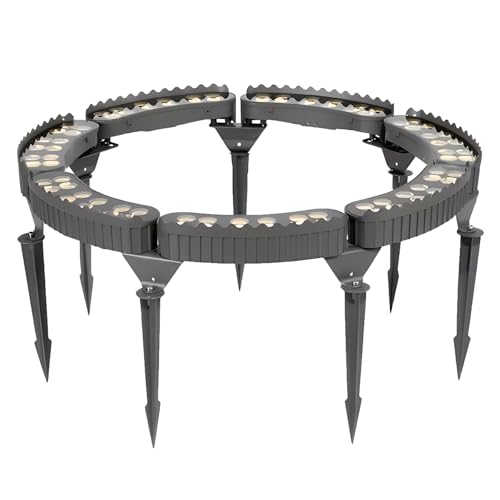 ZYGPH Focos LED para Exteriores, Luces para Palmeras, Luces de bajo Voltaje para Anillos de árboles, Resistentes a la Intemperie IP65 (luz Blanca, Paquete de 7)