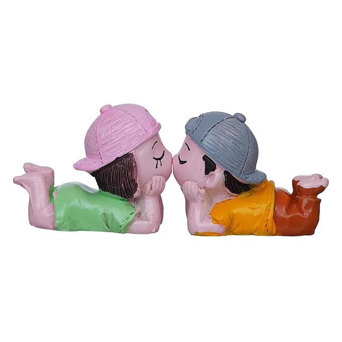 Cadeau de Saint-Valentin : statue de couple romantique pour elle et lui