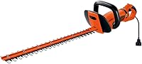 BLACK+DECKER HH2455 24-Inch Hedge Trimmer: Rotating Handle, Dual-Action Blades, 3.3-Amp Power for Less Vibration & Easy Cuts