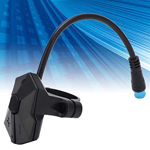 Huairdum Câble d'extension de Commutateur d'affichage P850C, Remplacement de Contrôleur de Vélo électrique en PVC étanche à 4 Broches, Câble de Vélo électrique avec Bouton de Commande, pour – vue 7