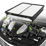 Air Filter, (CA10881) Engine Air Filter Compatible with 2011-14 Hyundai Sonata,Santa Fe
