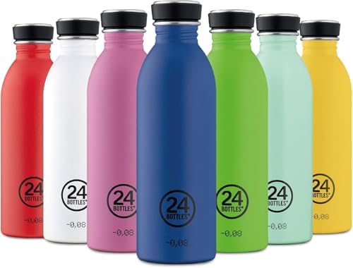 24BOTTLES Urban Bottle - Botella Agua Acero Inoxidable 250 ml, Bo...