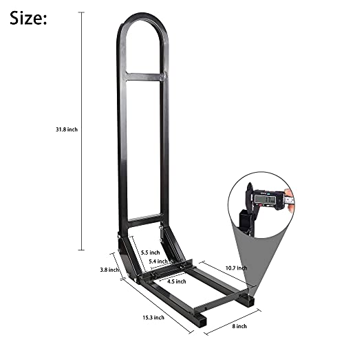 10L0L Golf Cart Rear Seat Safety Grab Bar Hand Rail For Ezgo, Club Car, Yamaha, Fits Most Golf Cart With Rear Flip Rear Seat #TOP1