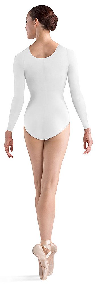 Bloch Dance Lepsi Microlux turnpakje met lange mouwen voor dames, amandel, S