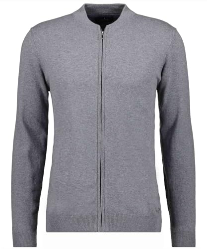Veste de baseball homme confort gris moyen 015 RAGMAN coupe ample