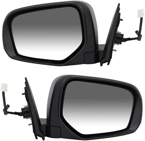 Coques de rétroviseurs latéraux de voiture pour Triton L200 2015-2018 en voyage ou chantier