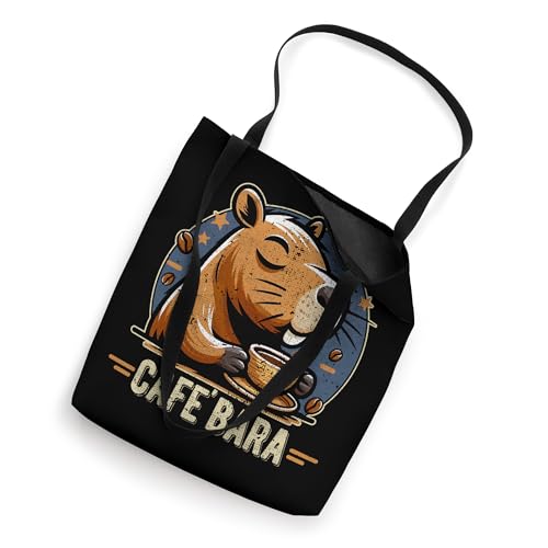 Café Bara Logo Coffee Bar Vintage Tote Bag miniatura 2