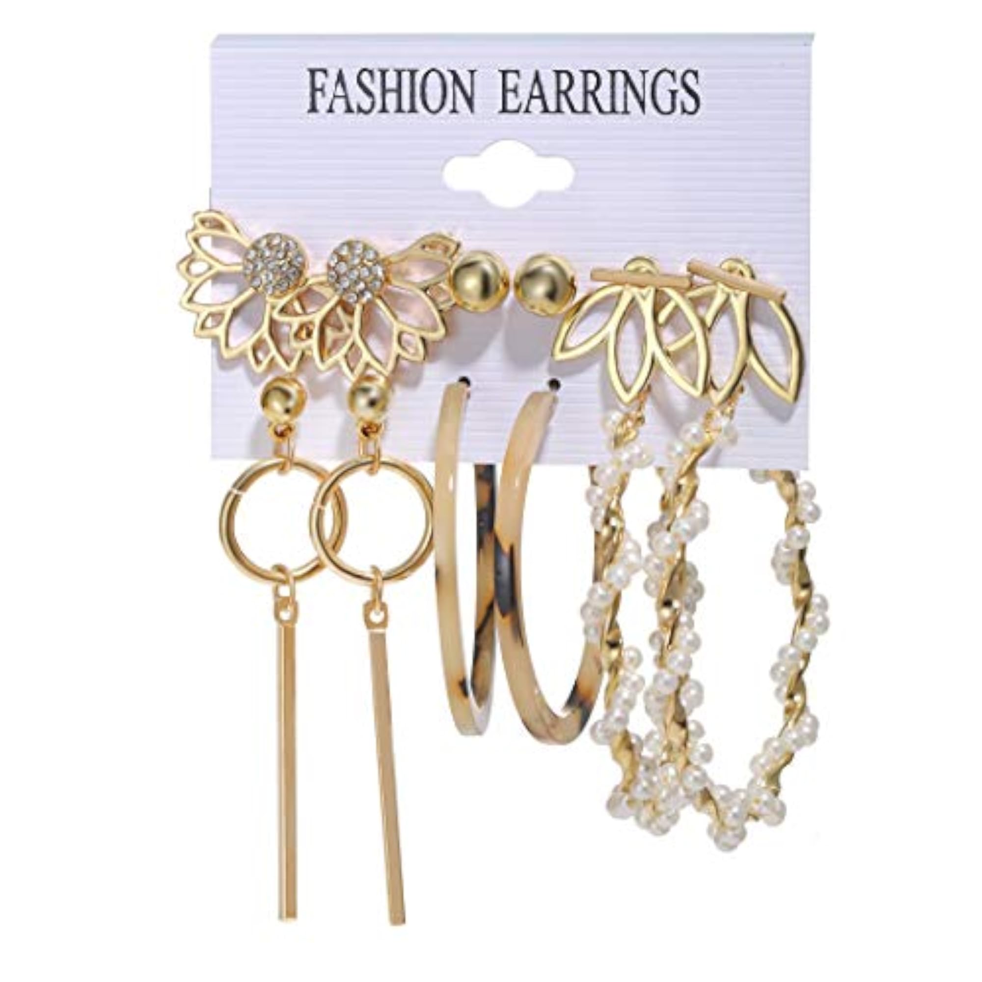 Plated Earrings Combo (JG-PC-ERGG-8612)