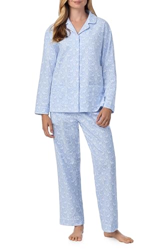 Lanz of Salzburg Sleepwear for Women Classic Notch Collar Long