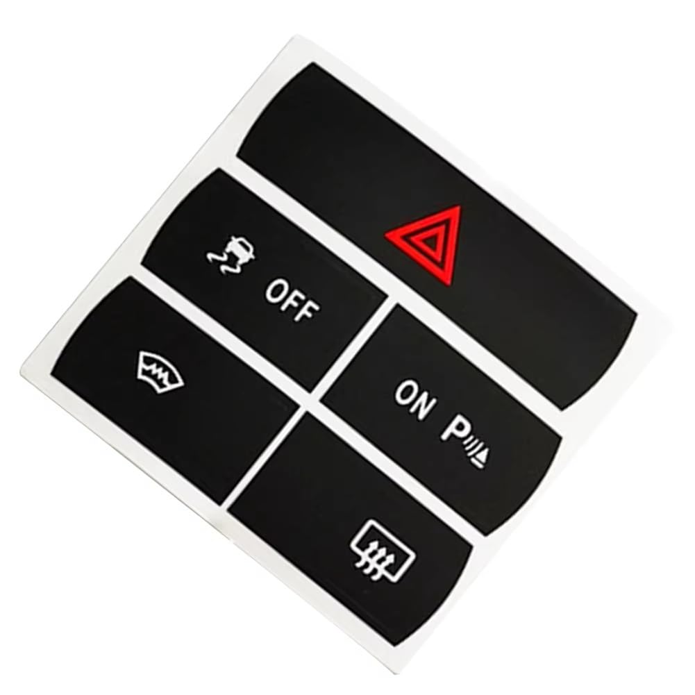 Autocollant de réparation bouton dégivrage et détresse Ford S-Max