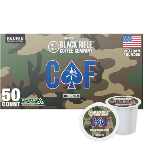 Black Rifle Coffee Company CAF, 50 Count, Medium...