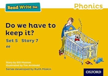 Paperback Read Write Inc. Phonics: Do We Have to Keep it? (Yellow Set 5 Storybook 7) Book