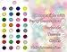 Lhbwhiz 500 Stück Bunte Pompons,Mini Pompons Bunt,Bälle zum Basteln,Hoch elastische Plüsch Bälle,zum DIY kreatives Basteln,Dekorieren,Kleidung(runden)