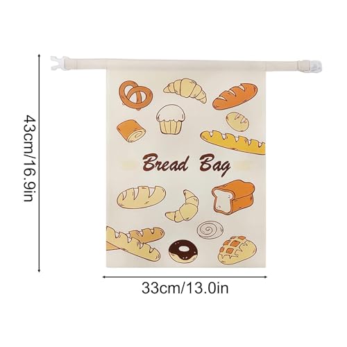 Bolsas para pan reutilizables y lavables para cocina doméstica 6