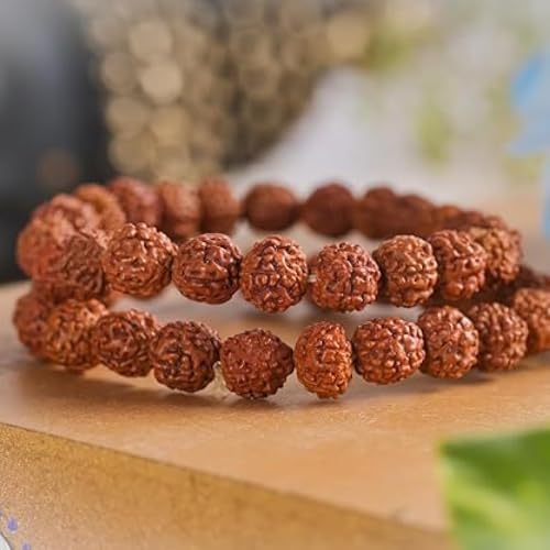 Image of Stone Bracelet for Men & Women | Natural Crystal for Wealth | Protection | Confidence & Success | Adjustable Healing Bracelet for Meditation | Reiki & Spiritual Energy