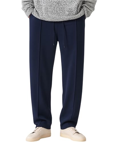 Image of BE SAVAGE Men's Baggy Track Pants - Stylish Joggers for Gym & Casual Wear - Comfortable and Trendy Sweatpants