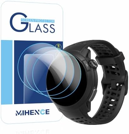 Screen Protector Compatible with Coros Pace Pro GPS Sports Watch, 9H Tempered Glass Screen Protector [Pack of 3]
