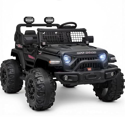 Blitzshark 24V MAX Ride-on Truck 2 Seater, 4WD Kids Electric...