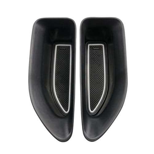 A Panel Cubierta Consola para Seat para Leon MK3 para Cupra 5F 2013-2019 Pasamanos Puerta Delantera Coche Caja Almacenamiento Accesorios Interiores Coche(2Pcs Front Door)