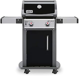 Weber 46110001 Spirit E-210 LP Gas Grill, Black,2 Burner