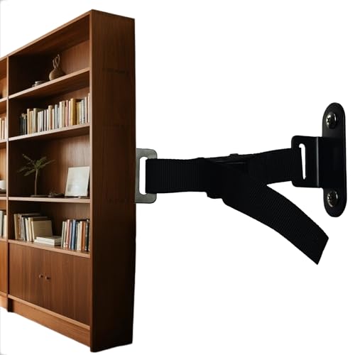 1000LBS Furniture Anchors Anti Tip Straps,Adjustable Furniture Wall Anchors for Baby Proofing,Safety...