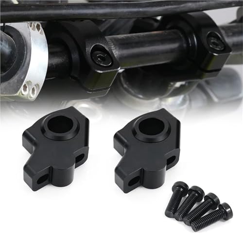 Rehausseurs guidon 22mm offset arrière moto Suzuki GSX-S125 GSR600 SFV650 GSF500