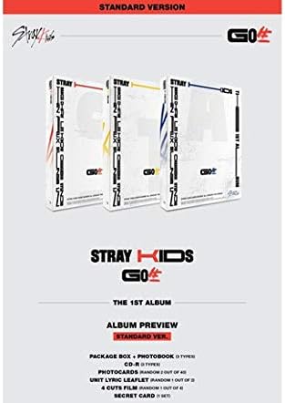 Miniatura 2 de Stray Kids - GO-Standard (Vol.1) Álbum+Juego de tarjetas de fotos extra (C ver.)