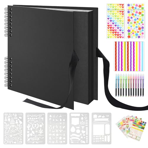 Kit de scrapbooking Woobroo complet pour création d'album photo