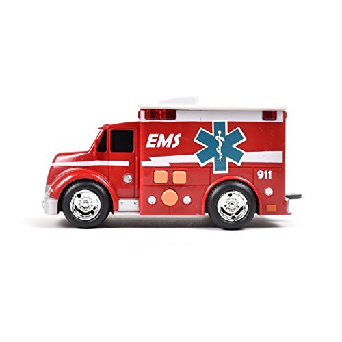 Sunny Days Entertainment Maxx Action Ambulance with Lights & Sounds - Assortment (Color TBD) Toy Vehicle, Color May Vary